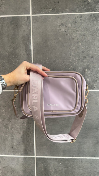 Lilac walking bag - Darla & Co